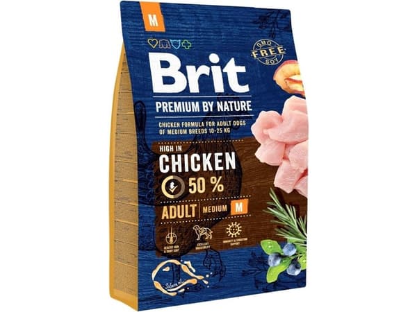 Brit 8595602526352, Adult, Kylling, 3 kg