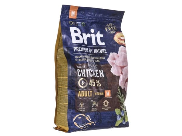 Brit 8595602526352, Adult, Kylling, 3 kg