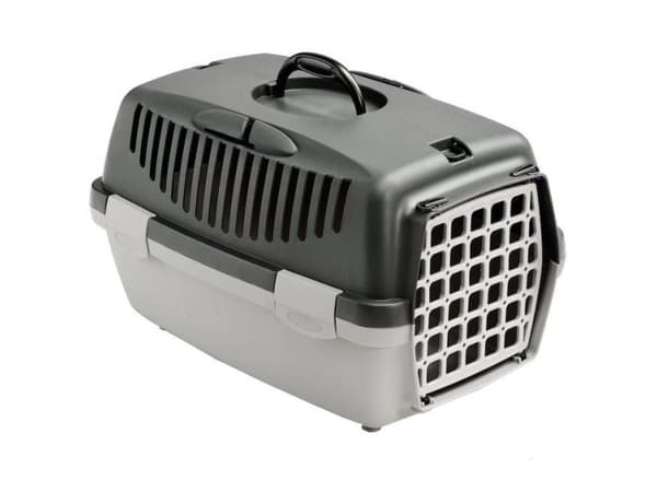 STEFANPLAST Transporter GULLIVER 1 with plastic door light gray/dark gray