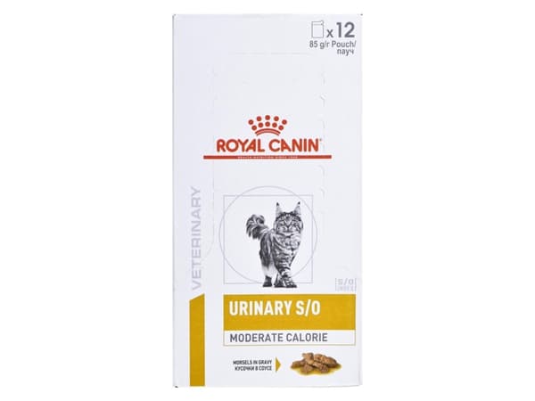 Royal Canin Feline Urinary S/O Moderate Calorie, Adult, 85 g