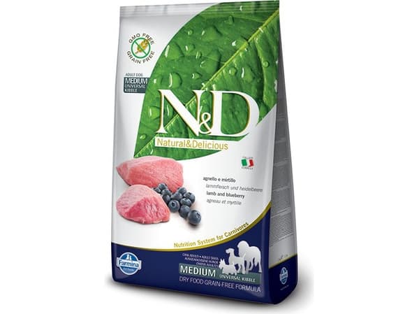 Farmina Pet Food 8010276036117, Voksen, Blåbær, Lam, 12 kg