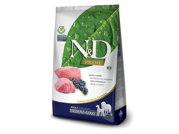 Farmina Pet Food 8010276036117, Voksen, Blåbær, Lam, 12 kg