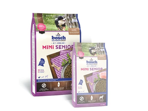 BOSCH Mini Senior - tørfoder til hunde - 2,5 kg