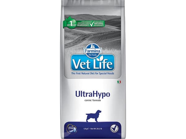 FARMINA Vet Life Ultrahypo Canine - torrfoder för hundar - 12 kg
