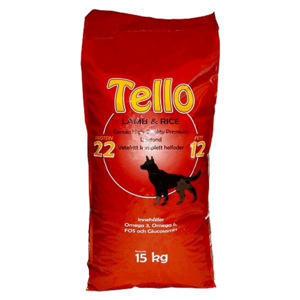 Tello Lamb & Rice 15kg