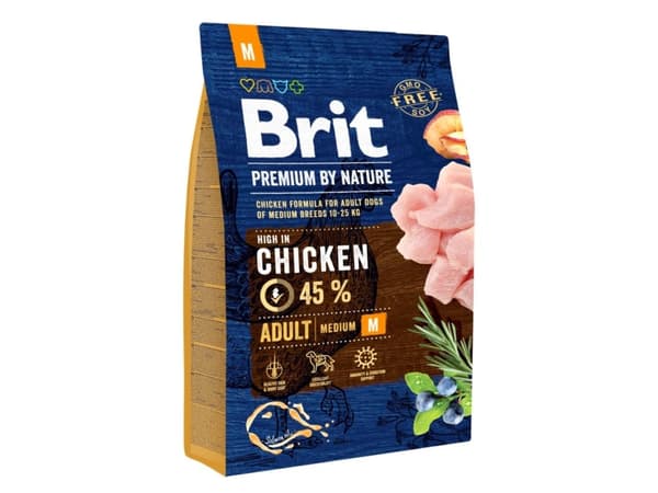 Brit 8595602526369, Voksen, Alle hunderaser, Medium (11 - 25 kg), Kylling