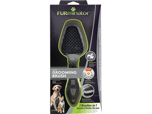 FURminator stor dobbeltbørste