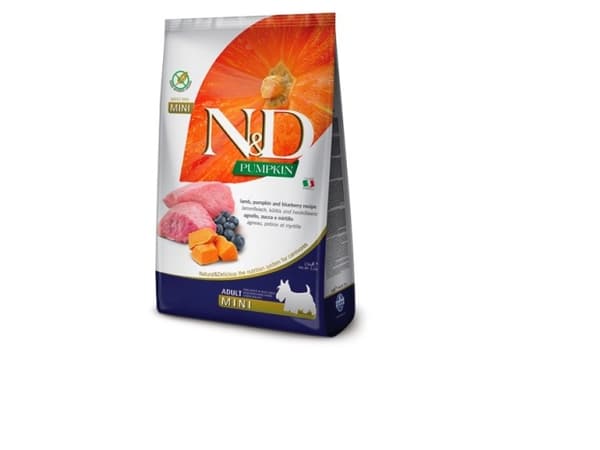 Farmina Pet Food 8010276033277, Aikuinen, Mustikka, Lammas, Kurpitsa, 2,5 kg