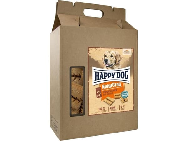 Happy Dog NaturCroq Hundekuchen, bakte småkaker, for mellomstore og store hunder, 5 kg