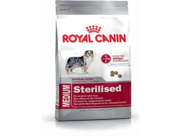 Royal Canin Medium Sterilised, Adult, Keskikokoinen (11 -25 kg), Maissi, Siipikarja, 3,5 kg