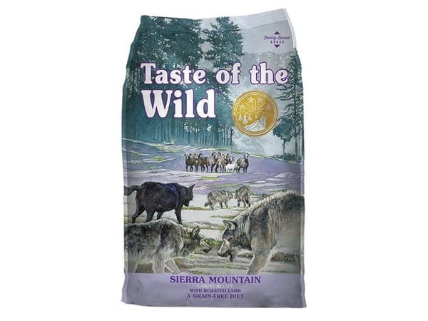 TASTE OF THE WILD Sierra Mountain - kuivaruoka koirille - 12,2 kg - Parasta ennen 23.5.2025