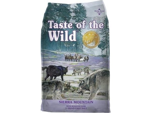 TASTE OF THE WILD Sierra Mountain - kuivaruoka koirille - 12,2 kg - Parasta ennen 23.5.2025