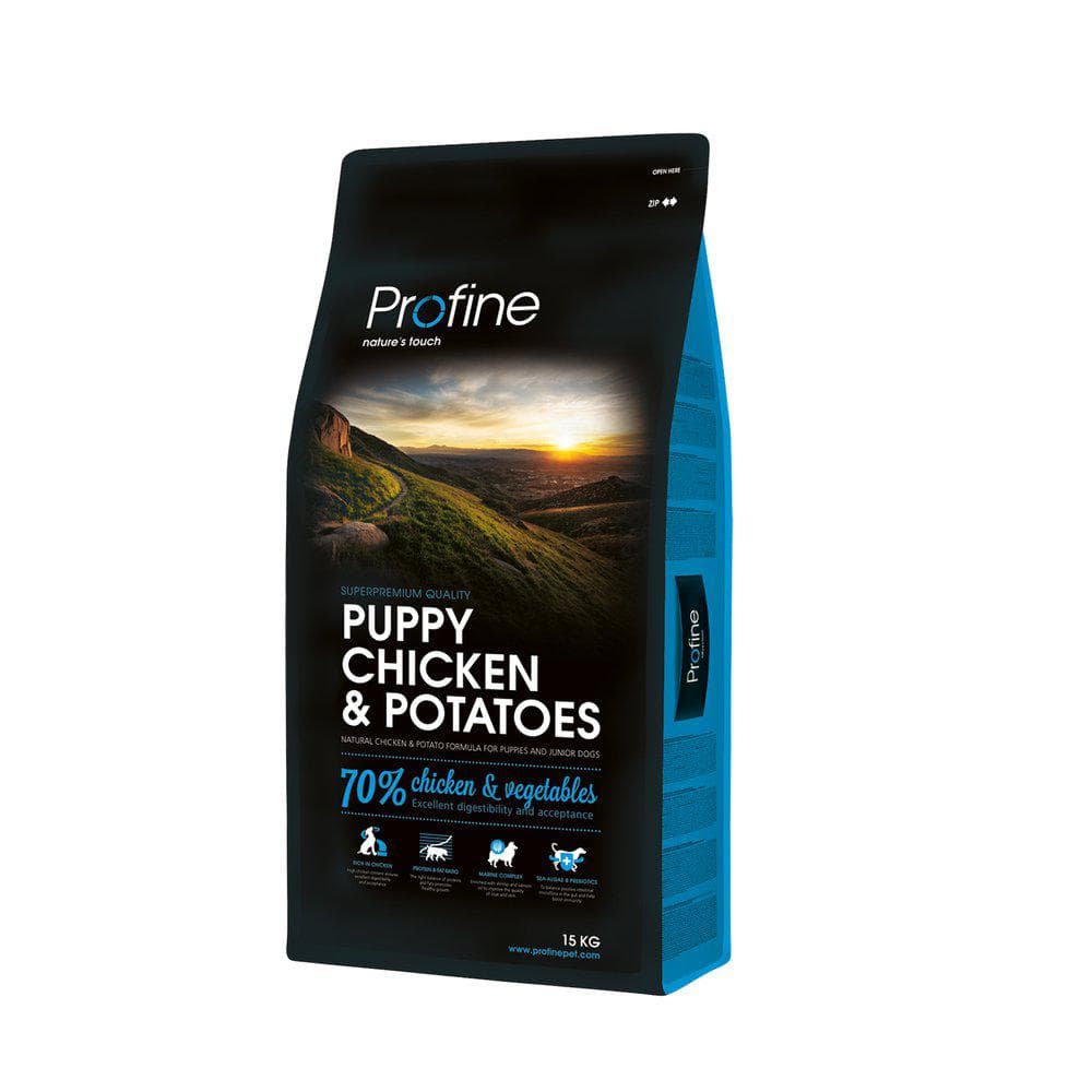 PROFINE DOG PUPPY CHICKEN & POTATOES 15 KG