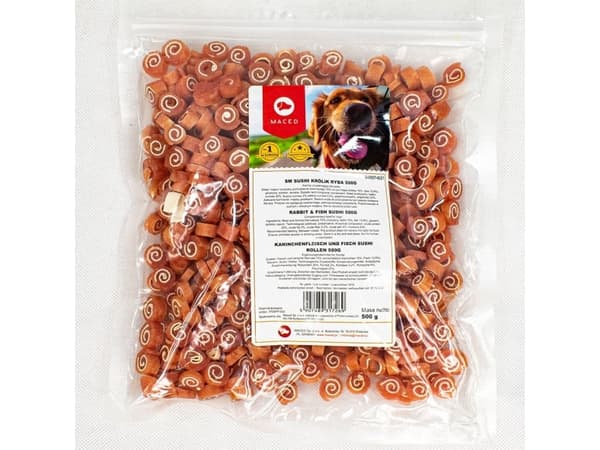 Maced Suši zuikis su žuvimi - 500g