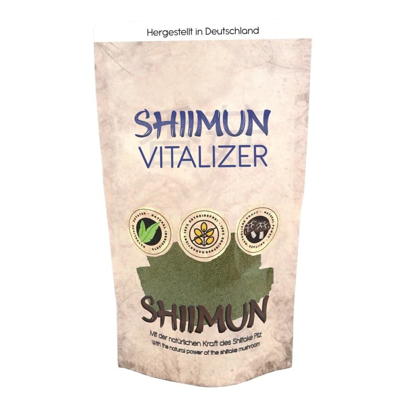 Mattilskudd for hunder og katter med Shiitake - Shiimun Vitalizer Pulver fra Marsapet - 120g