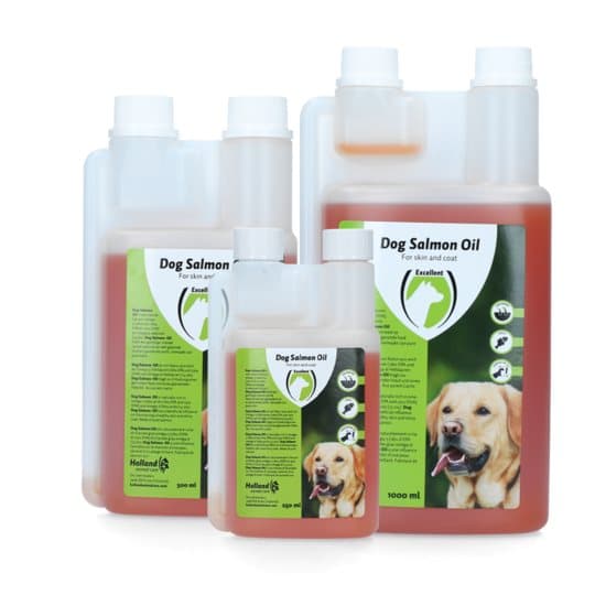 Dog Lax Oil - korkealaatuinen 100% puhdas, korkealaatuinen lohiöljy, joka on luonnollisesti erittäin runsaasti välttämättömiä omega-3-rasvahappoja!