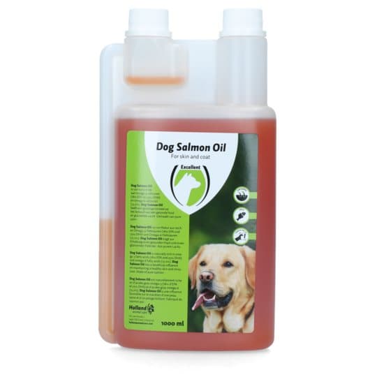 Dog Lax Oil - korkealaatuinen 100% puhdas, korkealaatuinen lohiöljy, joka on luonnollisesti erittäin runsaasti välttämättömiä omega-3-rasvahappoja!
