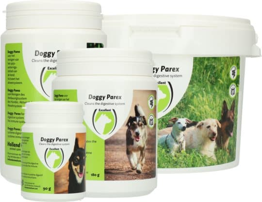 Doggy Parex - 100% luonnollinen puhdistustuote terveelle vatsa- ja suolistoflooralle! Lisää vastustuskykyä