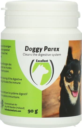 Doggy Parex - 100% luonnollinen puhdistustuote terveelle vatsa- ja suolistoflooralle! Lisää vastustuskykyä