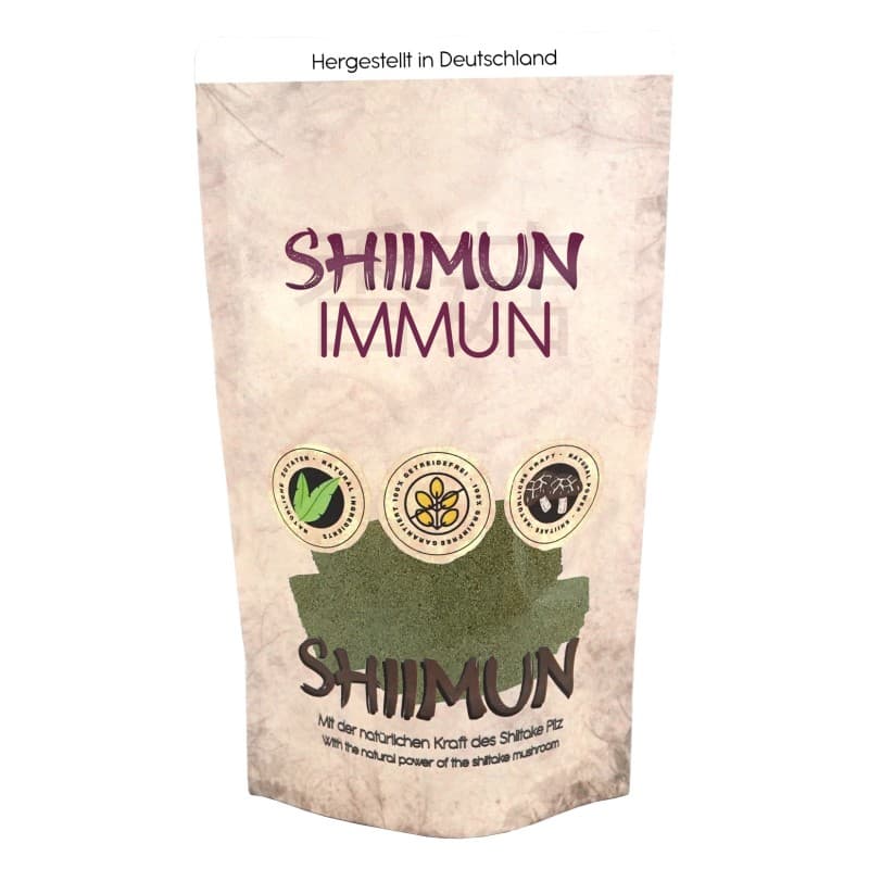 Mattilskudd for hunder og katter med Shiitake - Shiimun Immun Pulver fra Marsapet - 50g