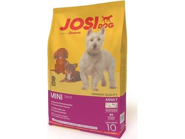 JosiDog Mini Täysravinto aikuisille pienikokoisille koirille, 10 kg