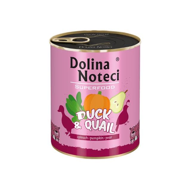 Dolina Note Superfood Duck med Quail 800g