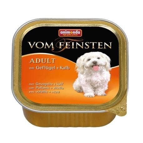 Animonda Vom Feinsten Vuxna Sheats med fjäderfä och kalvkött 150 g