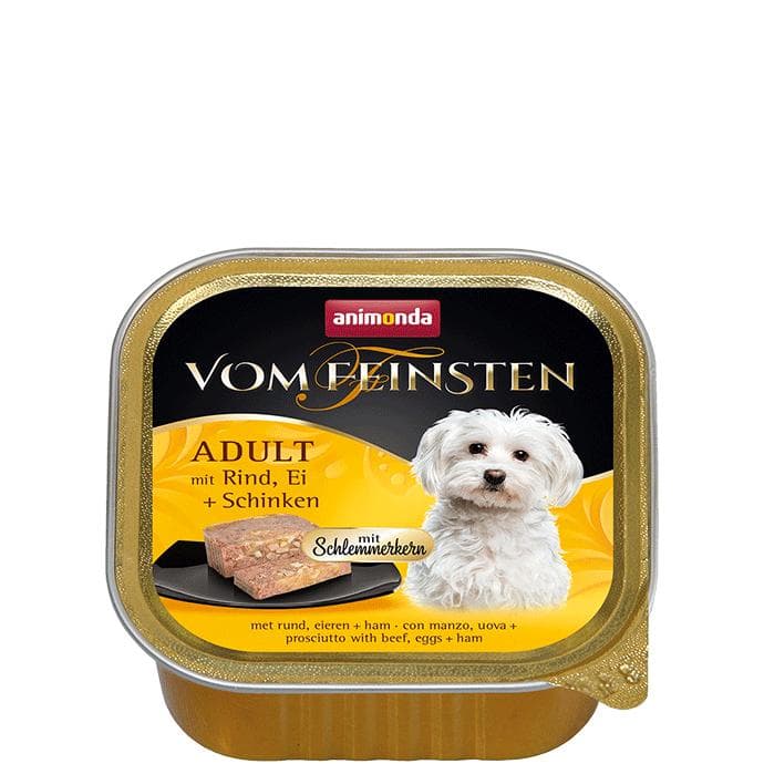 Animonda Vom Feinsten Gourmet Center Saxar med nötkött ägg och skinka 150 g