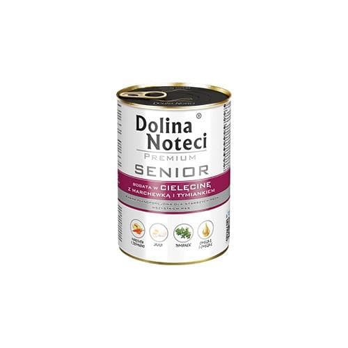 Dolina Noteci SENIOR RICH IN VEAL carrot and thyme 400g