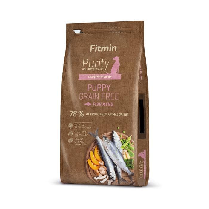 Fitmin hund renhet gf valp fisk 12kg
