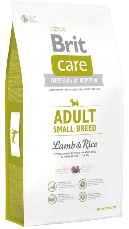Brit Care Adult Small Breed Lamb & Rice 7,5 kg