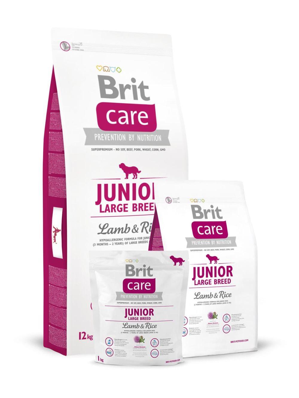 Brit Care Junior Large Breed Lamb & Rice 12 kg