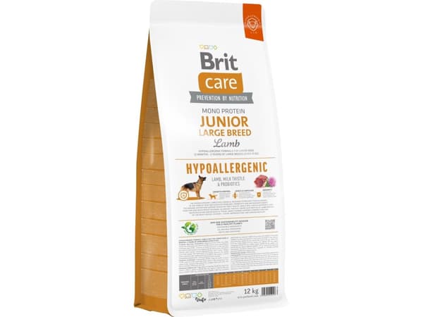 Brit Care Dog Hypoallergenic Junior Large Breed, Lamb, 12 kg