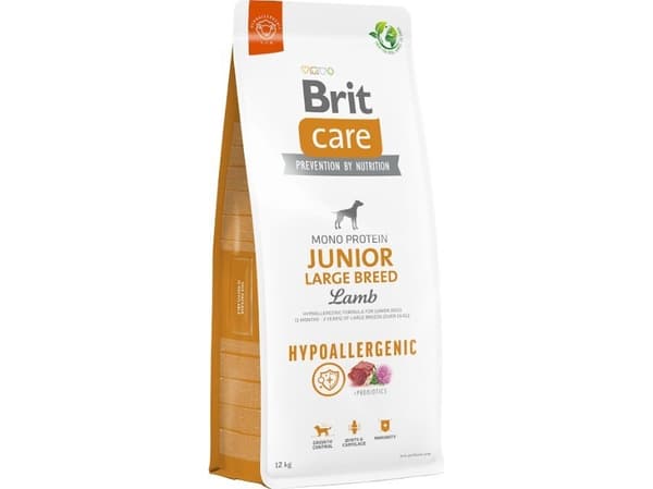 Brit Care Dog Hypoallergenic Junior Large Breed, Lamb, 12 kg