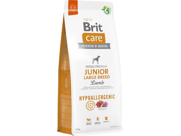 Brit Care Dog Hypoallergenic Junior Large Breed, Lamb, 12 kg