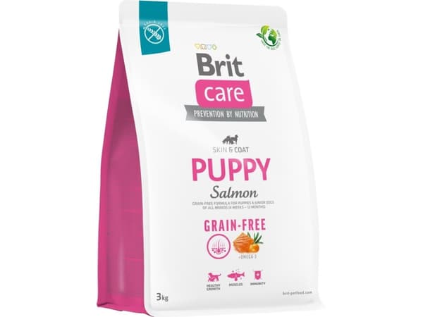 Brit Care Dog Grain-free Puppy, Salmon, 3 kg