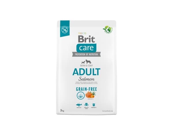 Brit Sucha karma dla psa Dog Grain-Free Adult Salmon 3 kg