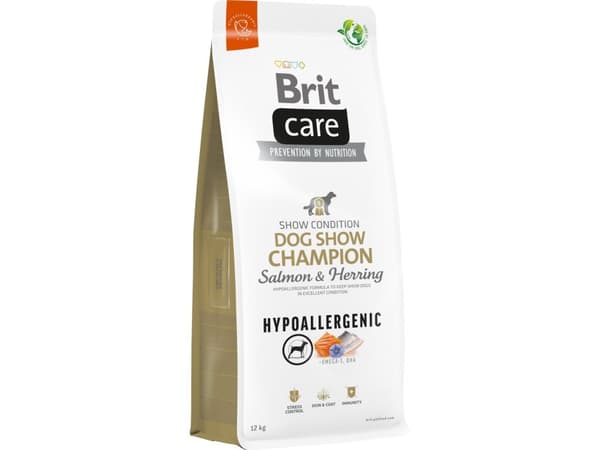 Brit Care Dog Hypoallergenic Dog Show Champion, Salmon&Herring,12 kg