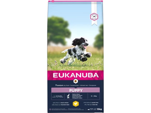 Eukanuba Euk Puppy Medium Breed 15 kg