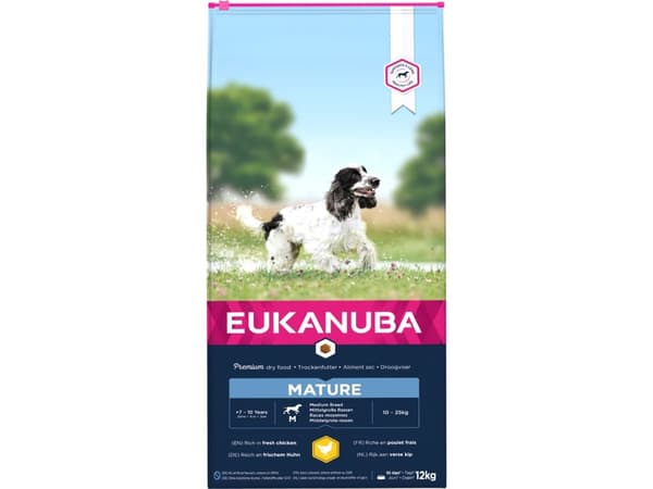 Eukanuba Euk Mature Medium Breed 12 kg