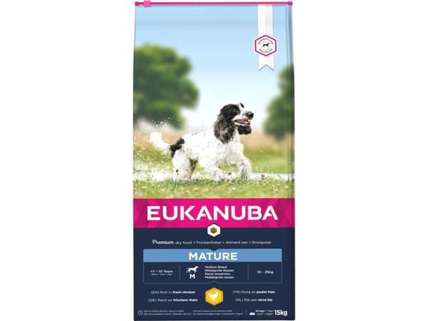 Eukanuba Euk Mature Medium Breed 15 kg