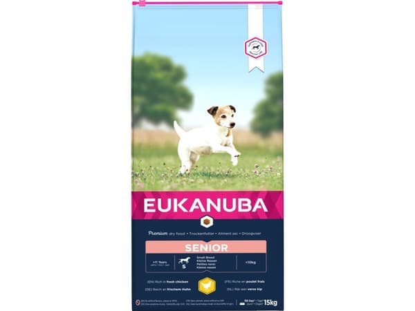 Eukanuba EUK Senior Small Breed Chicken 15KG