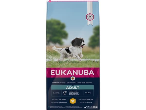 Eukanuba Euk Adult Medium Breed 12 kg