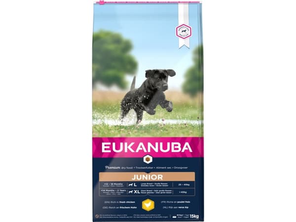 Eukanuba EUK Junior Large Breed Chicken 15KG