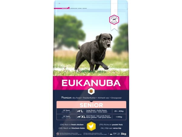 Eukanuba EUK Senior Large Breed Chicken 3KG