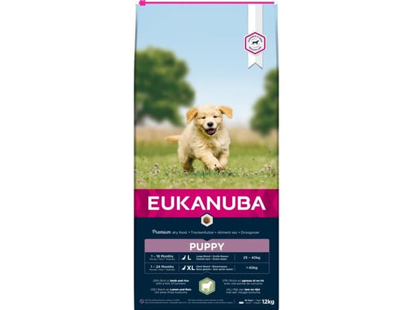 Eukanuba Euk Puppy Large Lamb & Rice 12 kg