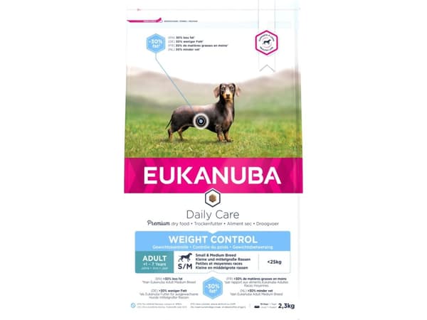 Eukanuba Euk DailyCare Adult Weight Control Small/Medium 2,3 kg