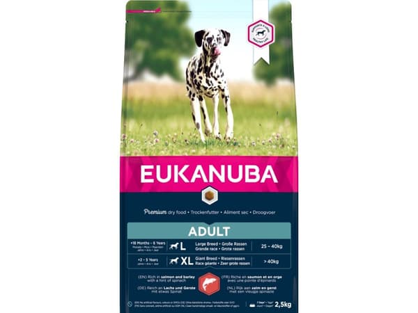 Eukanuba Euk Adult Large Salmon &amp; Barley 2,5 kg