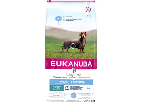 Eukanuba Euk DailyCare Adult Weight Control Small/Medium 15 kg