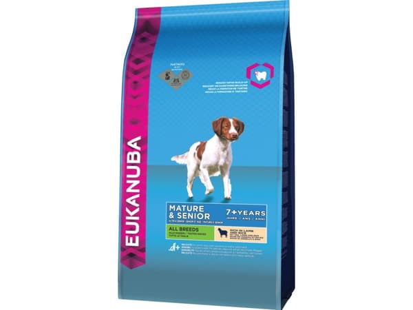 Eukanuba Euk Senior Small/medium Lamb & Rice 2,5 kg